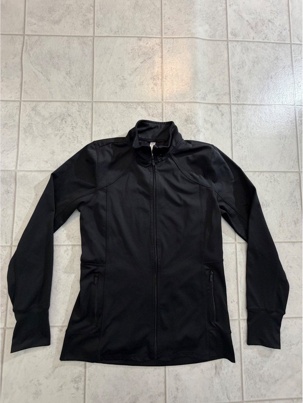 RBX black full zip athletic jacket size M